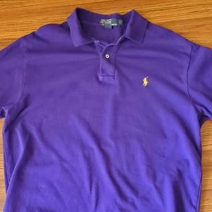 PURPLE Polo Ralph Lauren sz LG